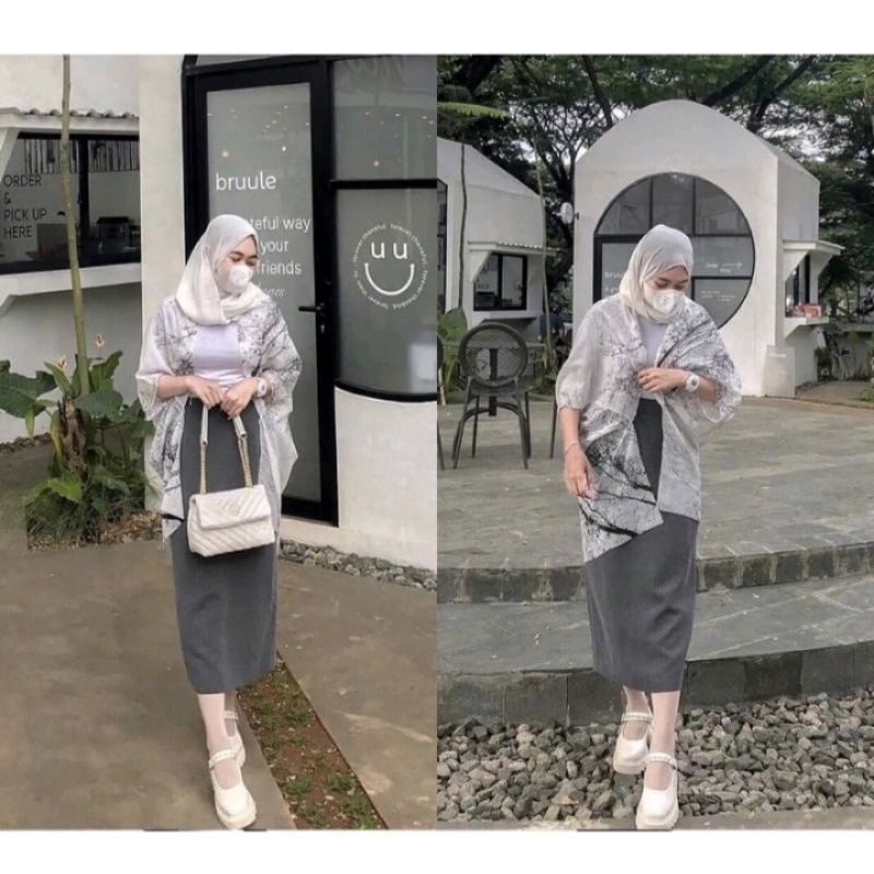OUTER SCARF WANITA PREMIUM MOTIF MOTIF TERBARU 2022-KMO 25