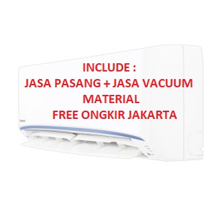 PROMO AC SPLIT PANASONIC 1 PK CS-LN9WKJ (FREON R-32, 760 WATT)