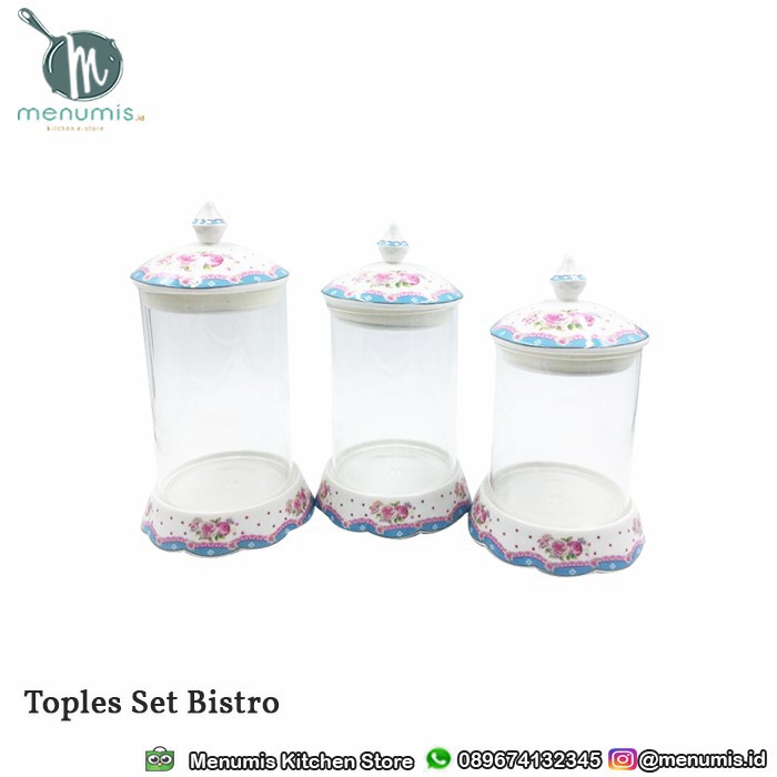 Toples Bistro Set BO-1833 / Toples Set Murah