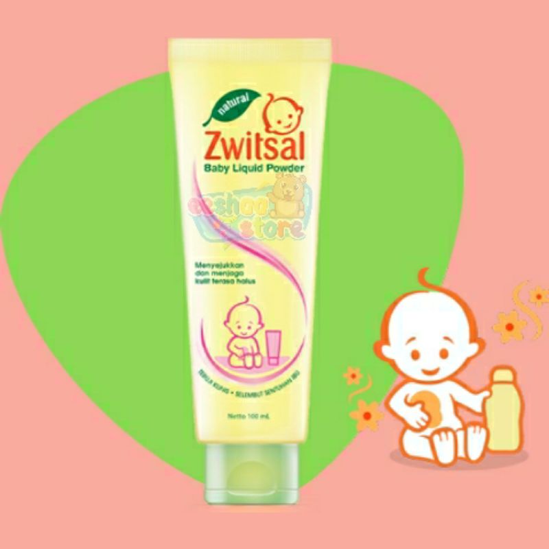 Zwitsal Baby Liquid Powder Bedak Bayi Cair 100 ml