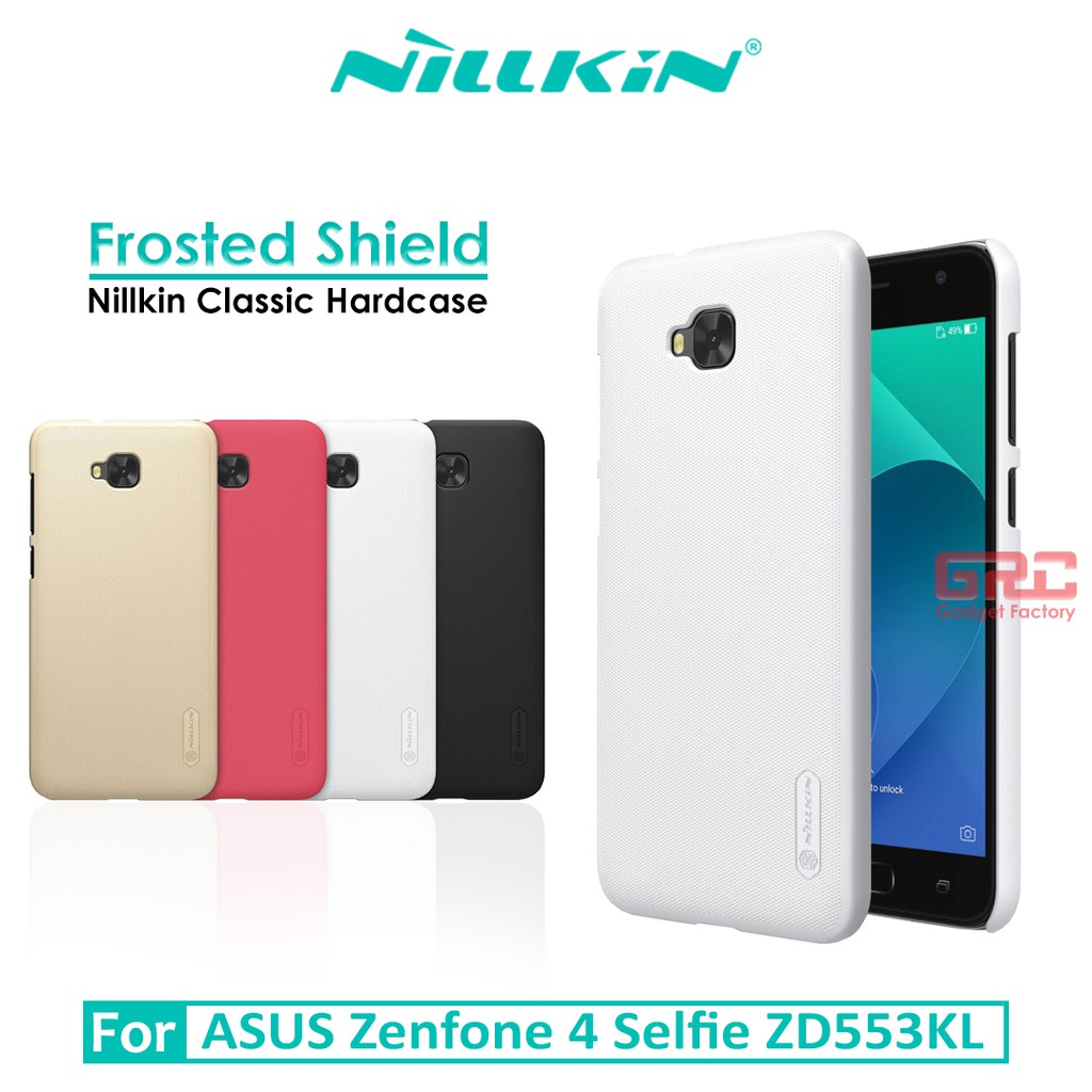 Hard Case ASUS Zenfone 4 Selfie ZD553KL Nillkin Frosted Sheild Casing Original