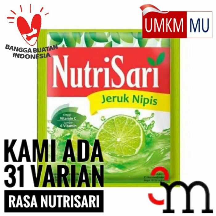 

201nhgg Nutrisari - Jeruk Nipis (1 Renceng = 10 Sachet) Ds201Fs