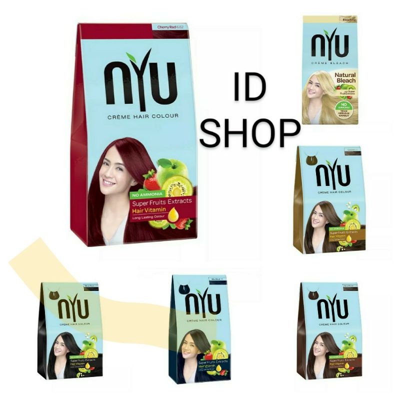 NYU Hair Color I NYU Creme Hair Colour BOX ((PROMO))