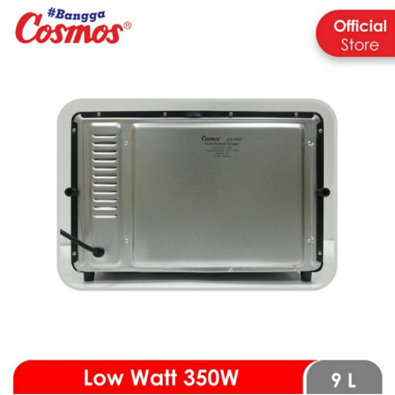 Oven Listrik Cosmos CO 9909B 9L Low Watt Oven Cosmos 9909 B