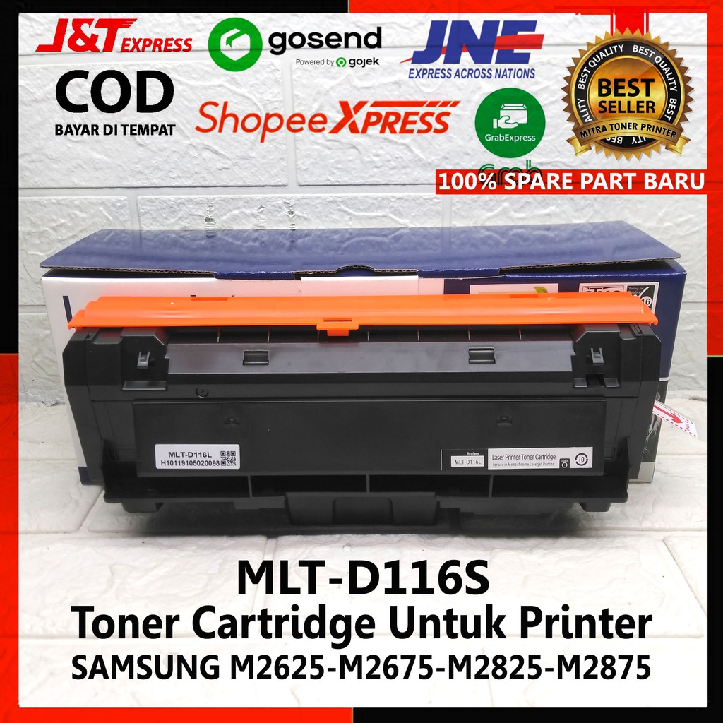 Toner Cartridge Compatible MLT-D116S Untuk Printer Samsung M2625/M2675/M2825/M2875/M2885fw