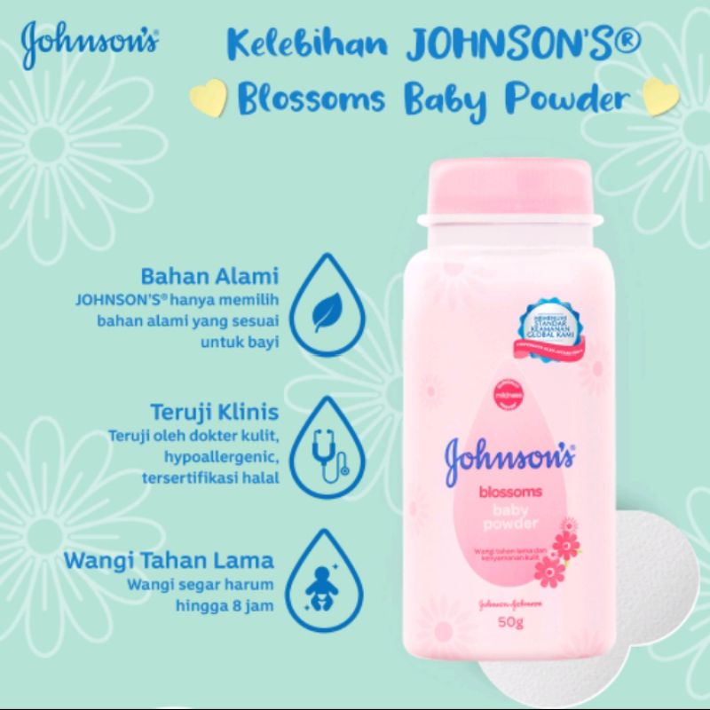 [Before Waxing] Johnson's Baby Powder | Menyerap Keringat 2x Lebih Banyak