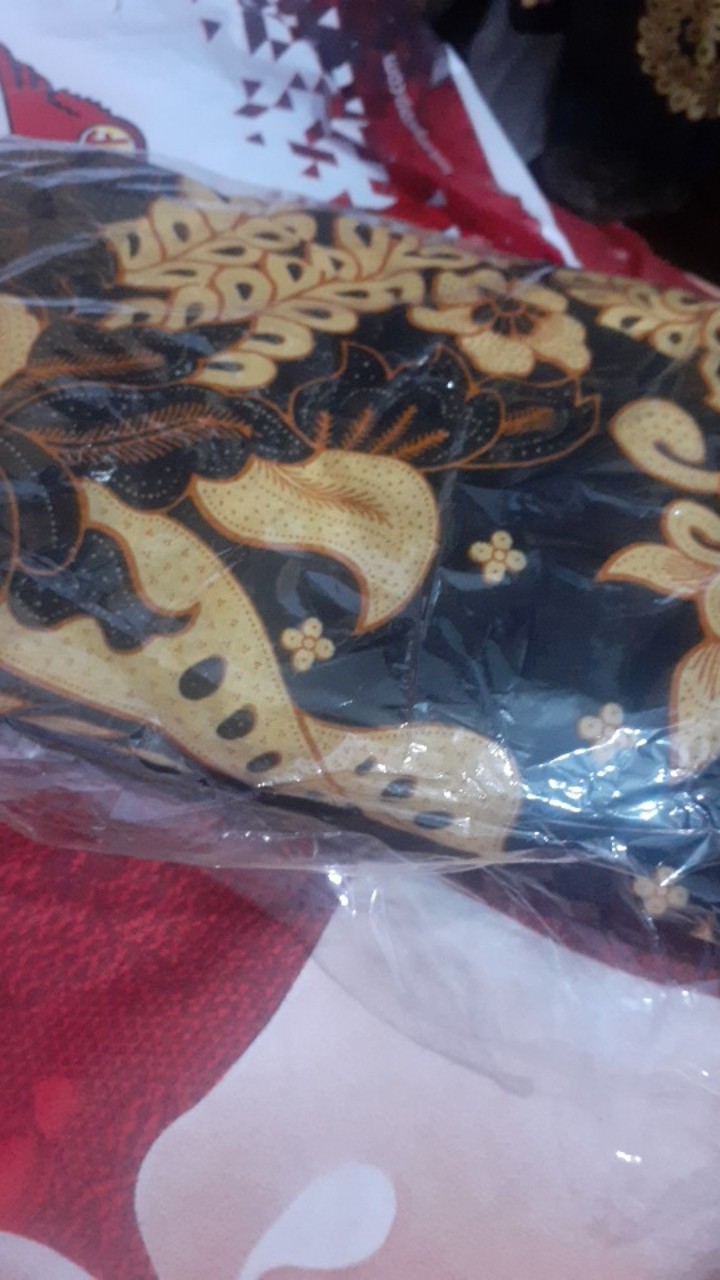 (family Ada Anaknya) Batik Couple 2499 Motif Manggar Sumber Urip Grosir Couple Gisel