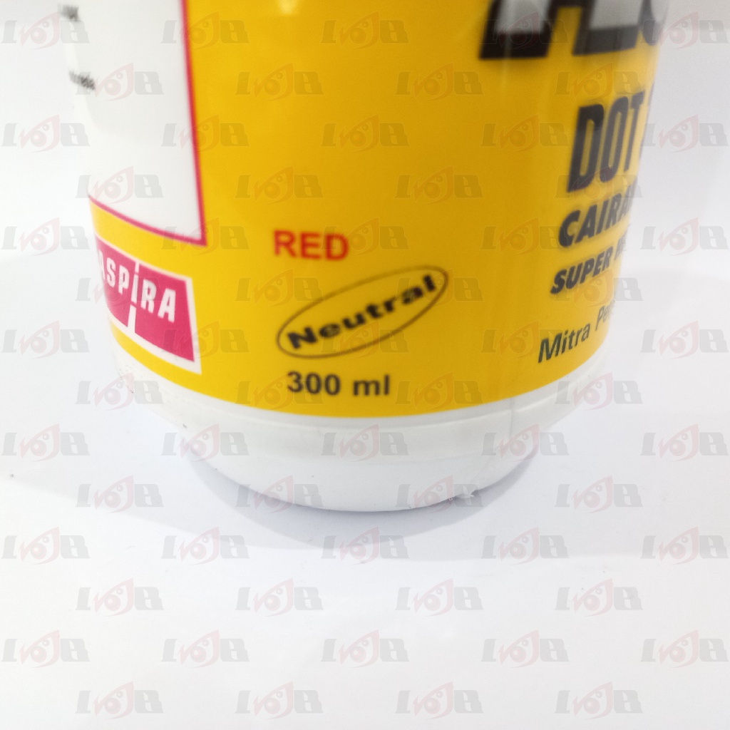 Aspira Oli Minyak Rem DOT 3 300ML Cairan Minyak Rem Brake Fluid Netral Merah Cakram Motor