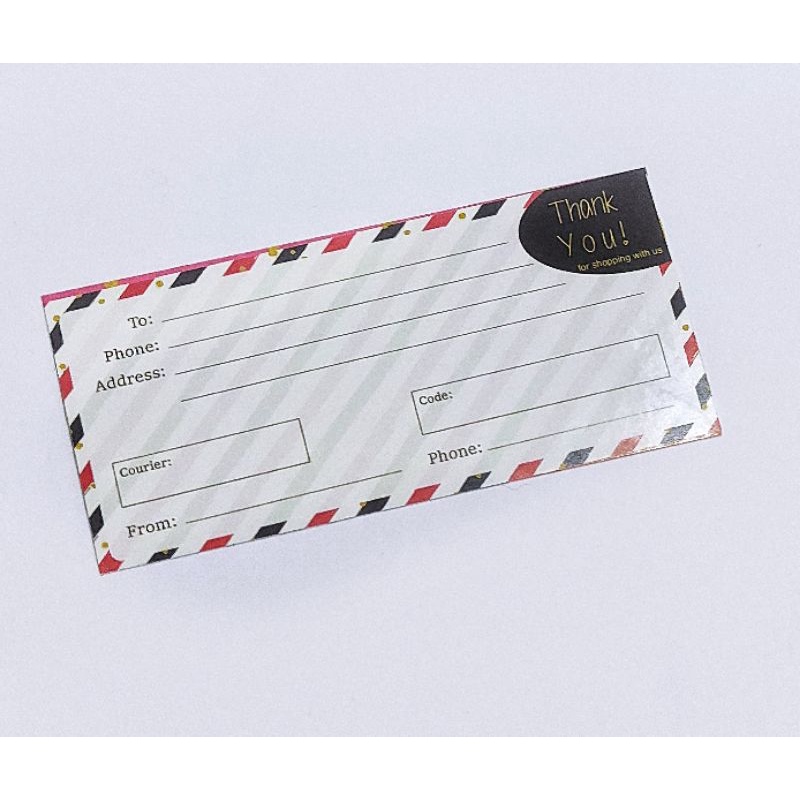 

Stiker Pengiriman Lucu Airmail