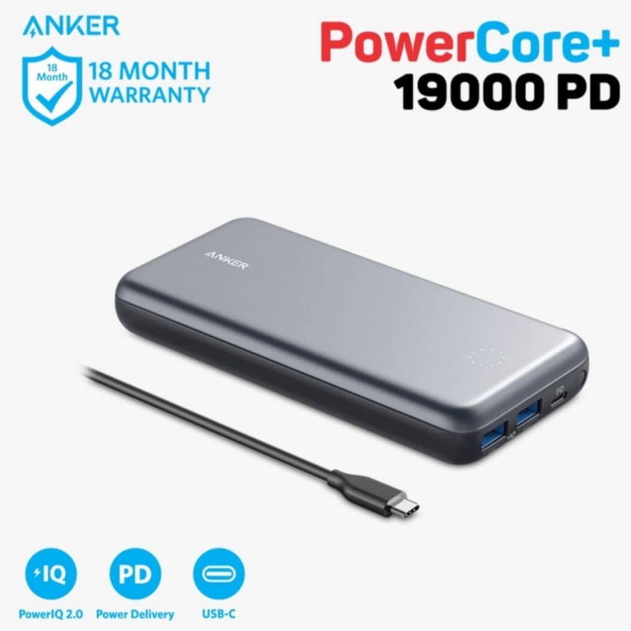 POWERBANK ANGKER POWERCORE+ 19000 PD A1362