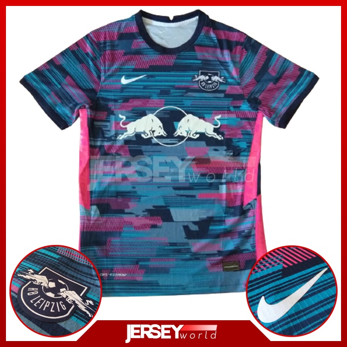 Jersey RB Leipzig Third 3rd Player Issue 2021-2022 PREMIUM GRADE ORI - Ada Big Size XXL 2XL