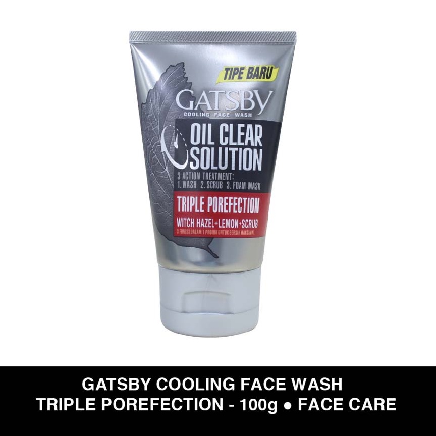 GATSBY Cooling Face Wash 100gr