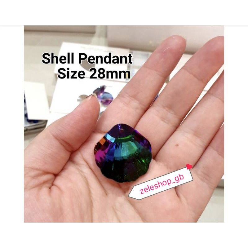 COPY SWAROVSKI BENTUK KERANG 28MM