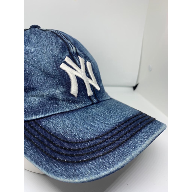 Topi Baseball NY Bahan Jeans Premium Terbaru