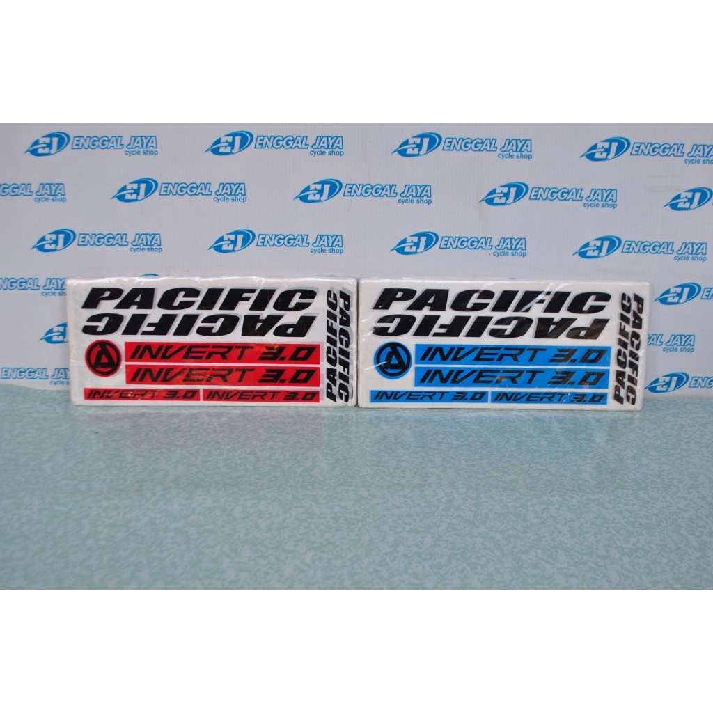 Decal Sticker Stiker Sepeda Pacific Invert 3.0 3 MTB Hybrid Roadbike Balap Jadul Minion Minitrek Ana