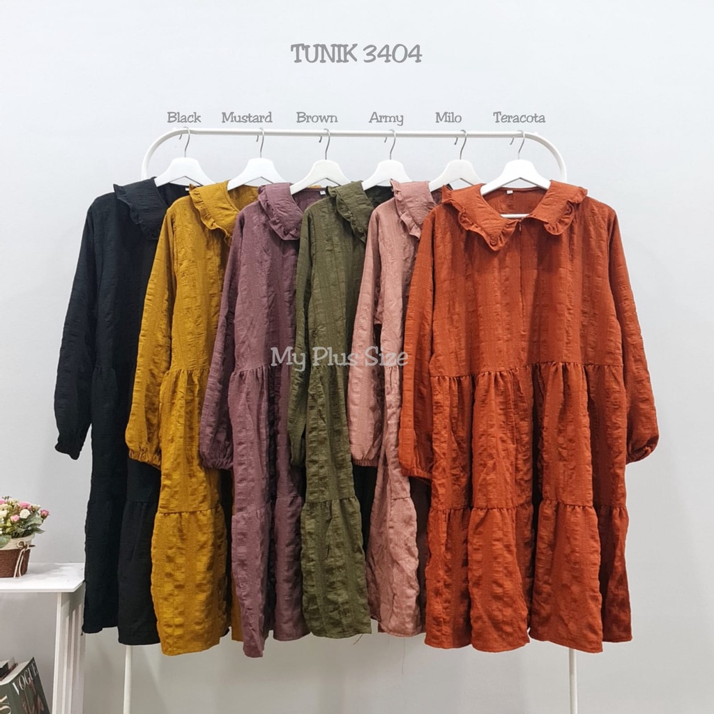 Long Tunik Super Jumbo 3404,Ld 125, 130 &amp; 140 cm