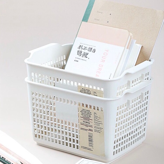 Keranjang Plastik Serbaguna Storage Basket