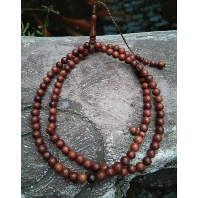 Tasbih Kesehatan Kaukah Kokka Asli 99 Bulat Coklat