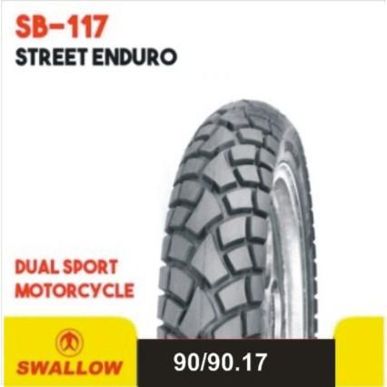 Ban Swallow Tubeless SB-117 Street Enduro 90/90 Ring 17