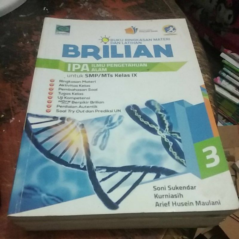 Jual Buku Brilian Ipa Smpmts Kelas 3 9 Penerbit Grafindo Shopee Indonesia 4529