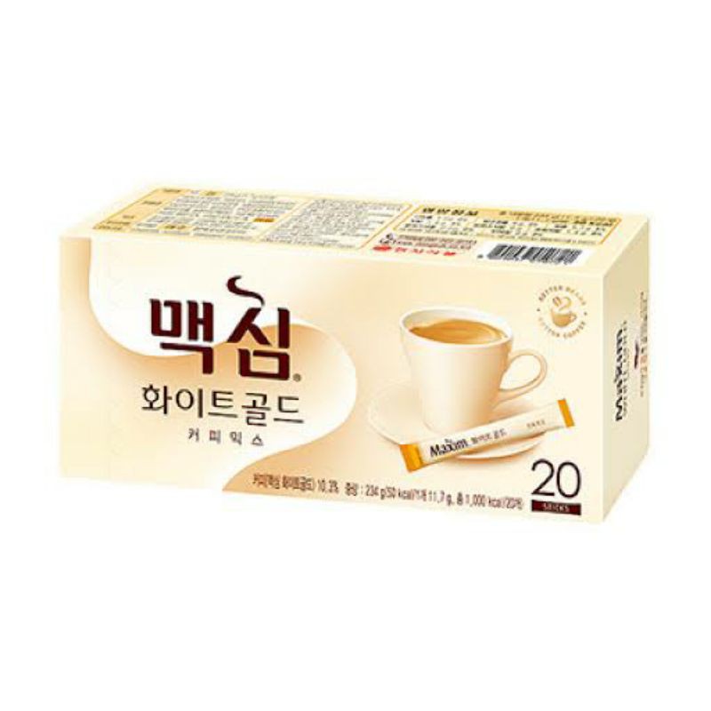 

maxim white gold coffee mix