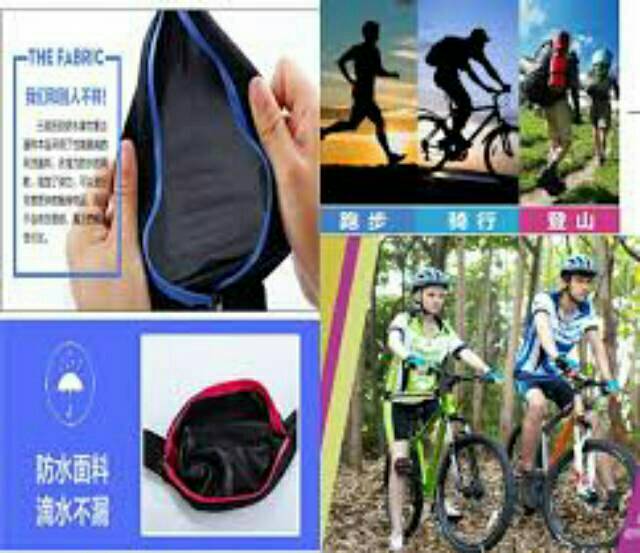 TAS PINGGANG FLEKSIBLE - TAS OLAHRAGA, JOGGING, TRAVELLING / FITNESS