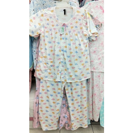 yumico bahan kaos asli tangan pendek celana panjang motif YPD-all size