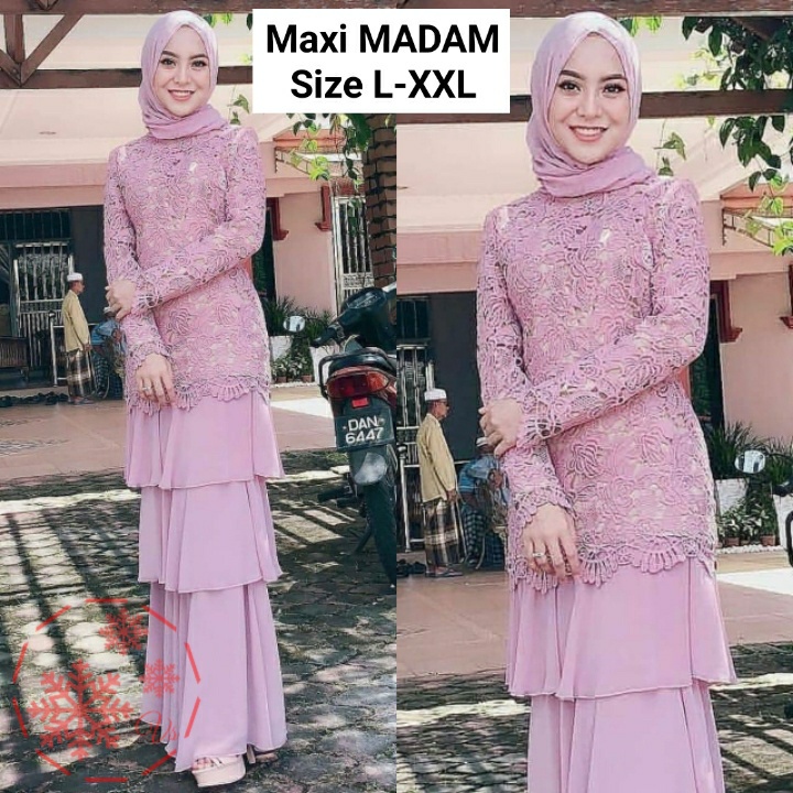 MX MADAM JUMBO XXL Busana muslim wanita Baju Dress muslimah modis