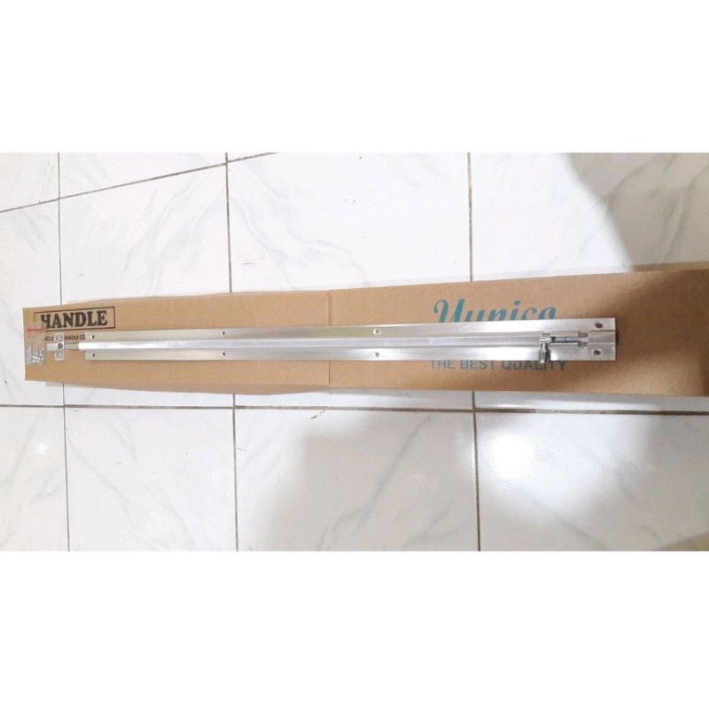 Grendel Pintu Aluminium 60 Cm / Grendel Kupu Tarung Panjang