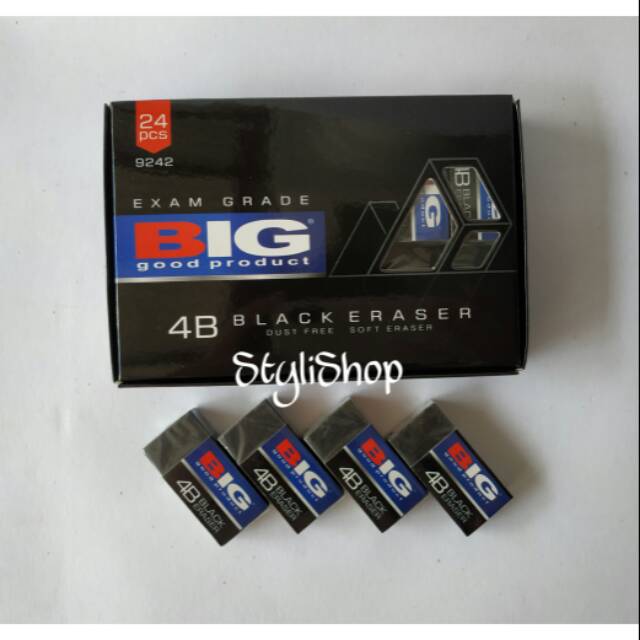 

Penghapus BIG 9242 dan 9241 White and Black Eraser 4B