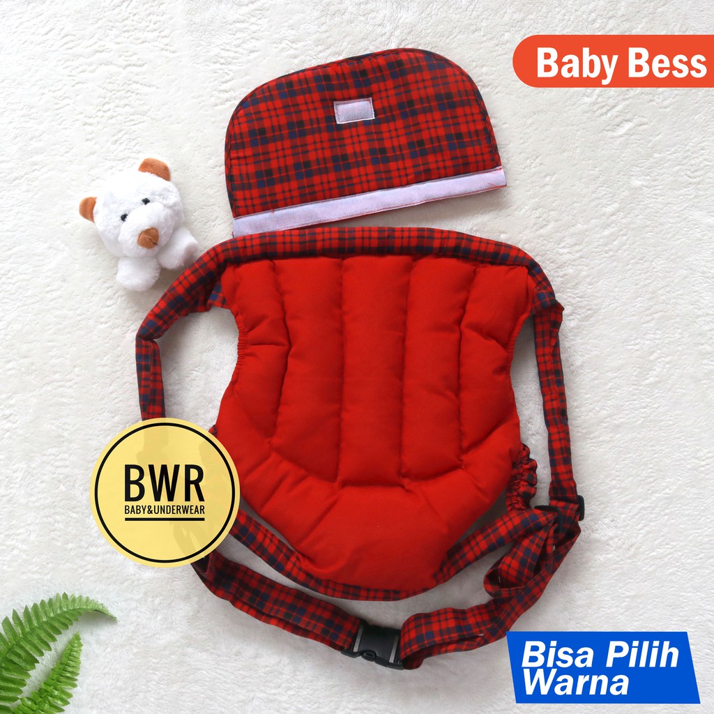 Gendongan Depan Baby Bess BONEKA TUA | Gendongan Depan Bayi Kanguru - Bwr