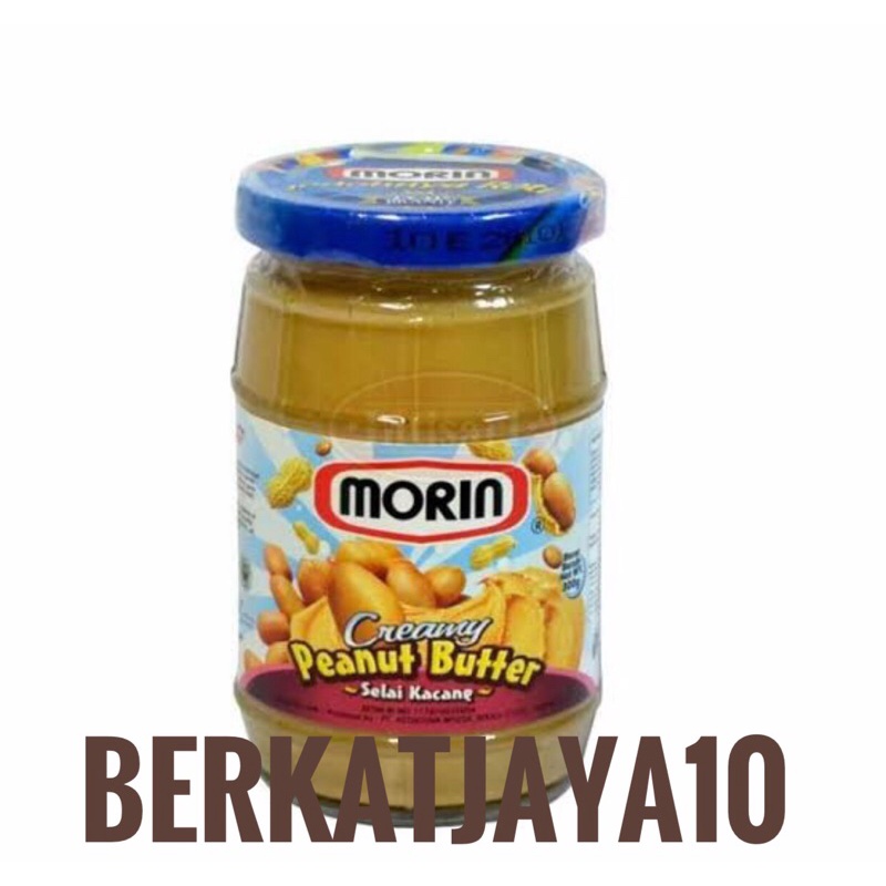 Morin Peanut Butter Creamy 330gr Selai Kacang Olesan Roti