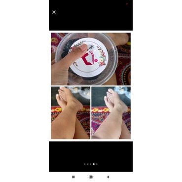 lulur viral herbal bedak lontong original berat 300 gram