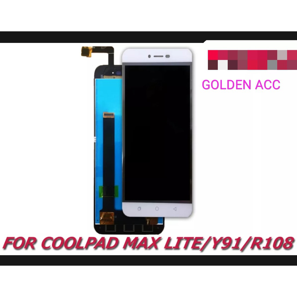 LCD + TS COOLPAD MAX LITE Y91 R108 NOTE 3S YL5500138302 FULLSET TOUCHSCREEN CONTRAS MAIN BISA COD