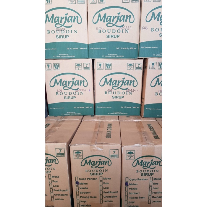 

(BISA COD) Sirup Marjan coco pandan dan melon - Cocopandan