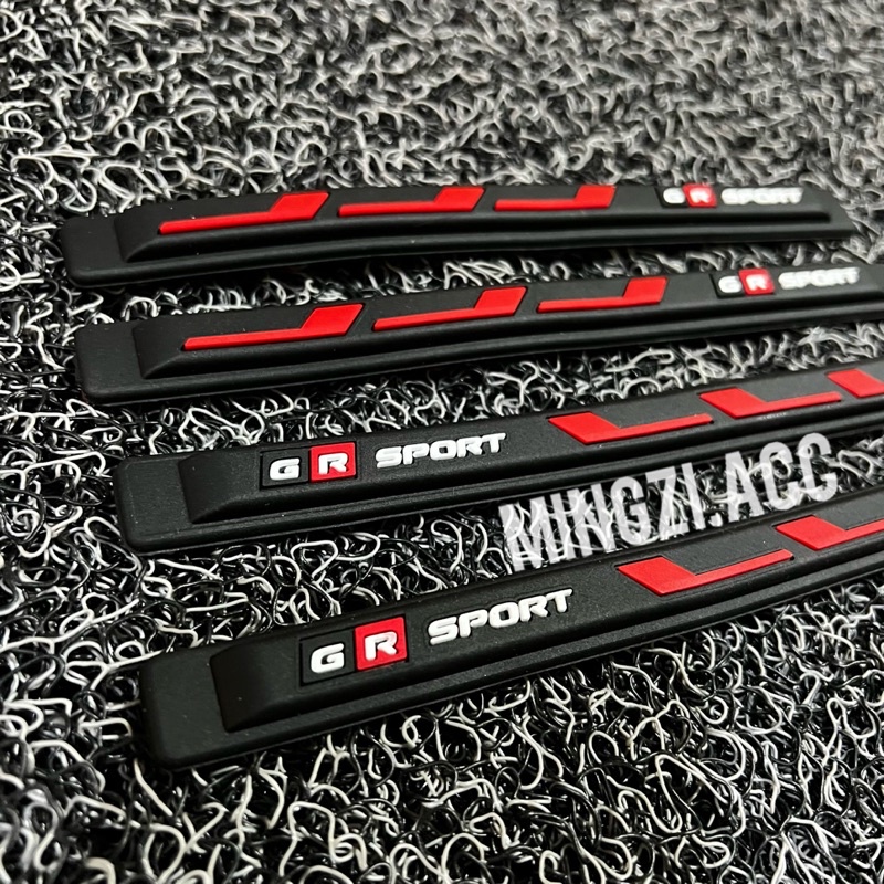 Jual DOOR GUARD BUMPER GUARD GR SPORT HITAM ISOKA KARET HITAM Shopee