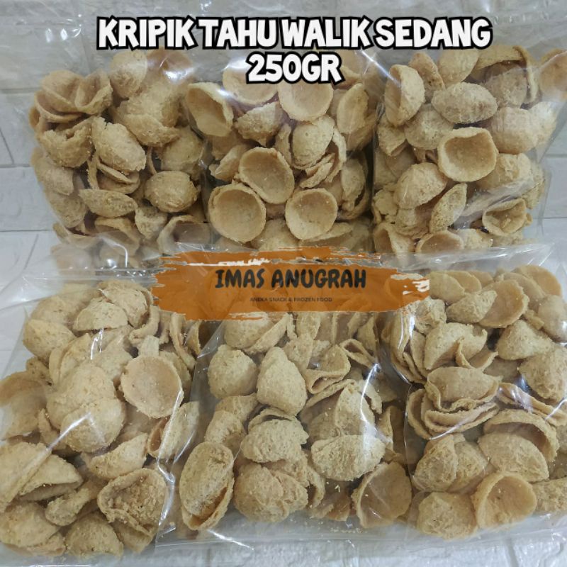 

KRIPIK TAHU WALIK sedang 250GR / GURIH DAN NIKMAT