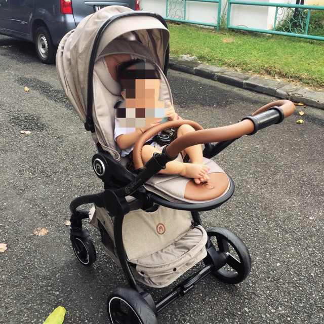 Stroller Hybrid Curve Khaki preloved