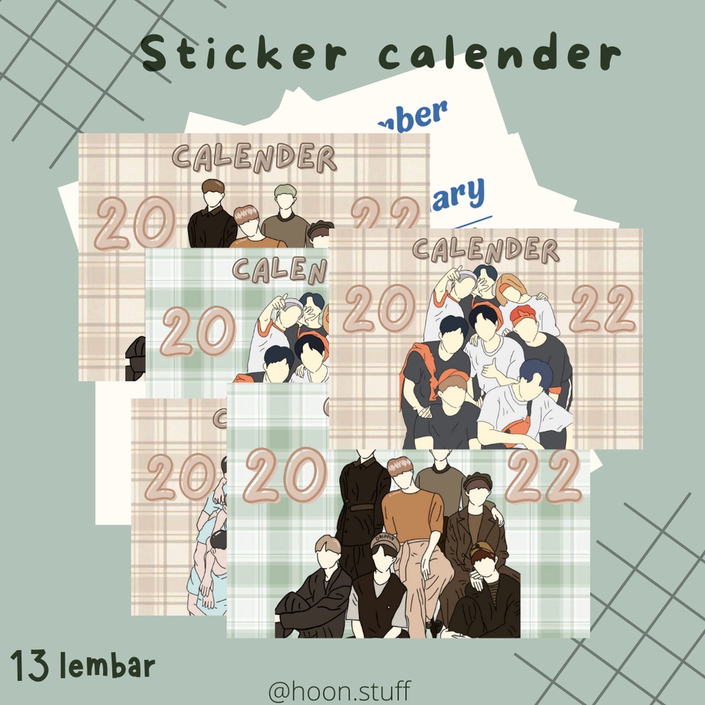 

Calender kpop 2022 / kalender aesthetic 2022