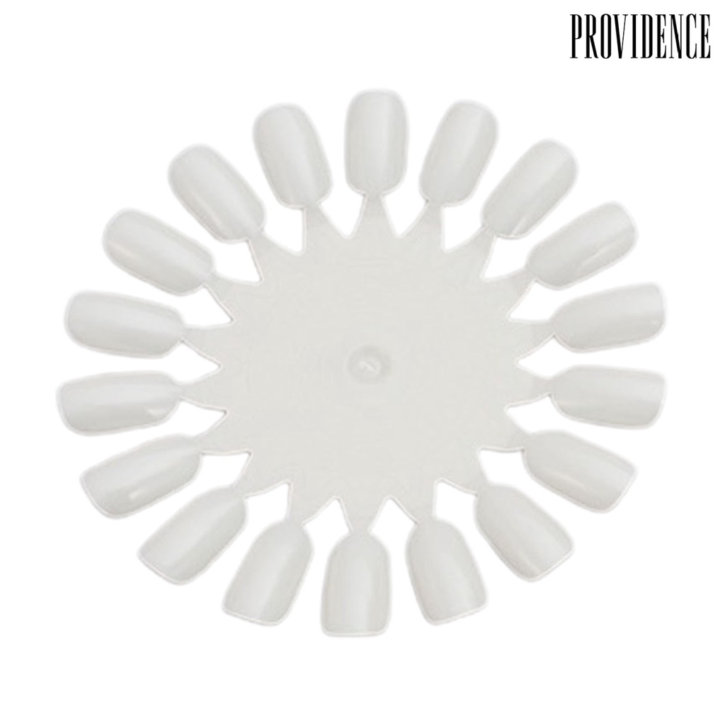 Providence Nail Art Plate Multifunctional Harmless Plastic Display Color Board Palette for DIY