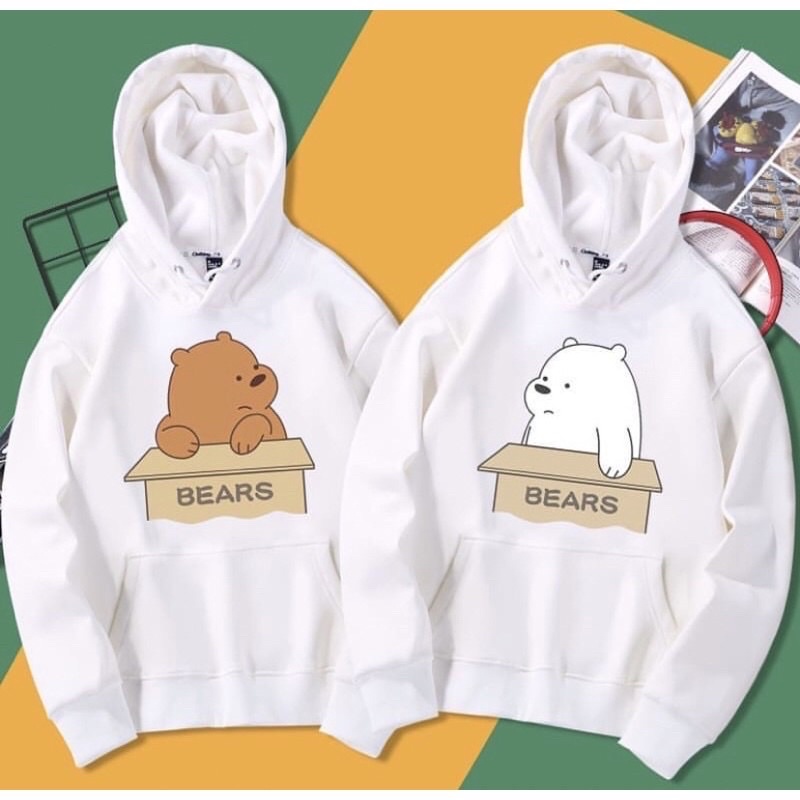 Hoodie Couple Bear in the Box