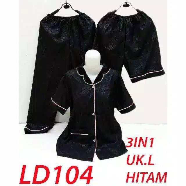 Piyama 3 in 1Embos Dewasa