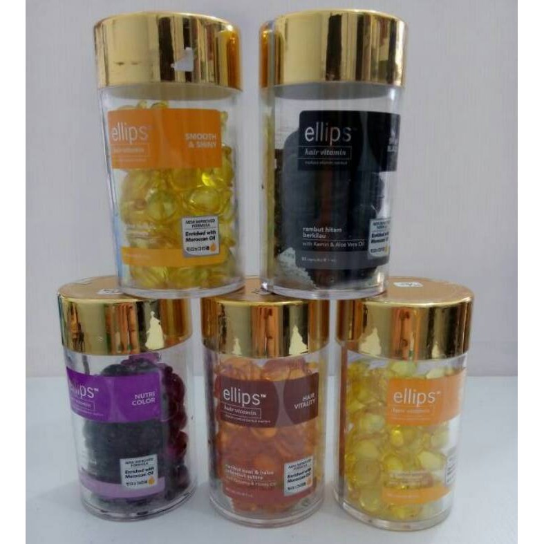 ellips vitamin rambut mutiara botol