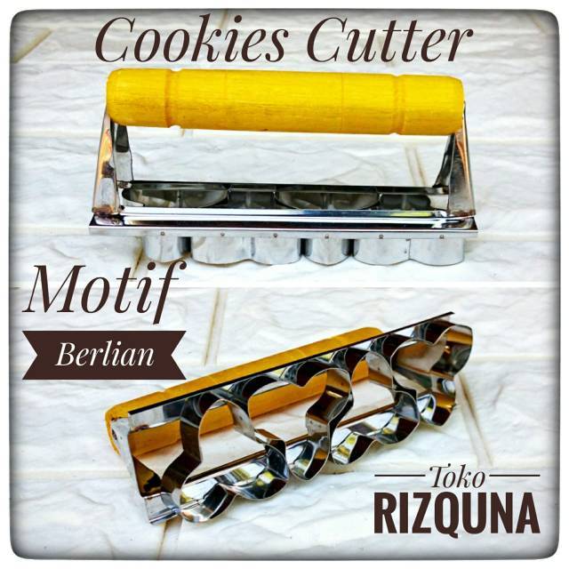 Cetakan Kue Kering Kastengel Cetakan Nastar Semanggi Gagang Kayu