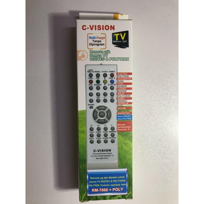 Remote TV C-Vision RM-7860 + Poly