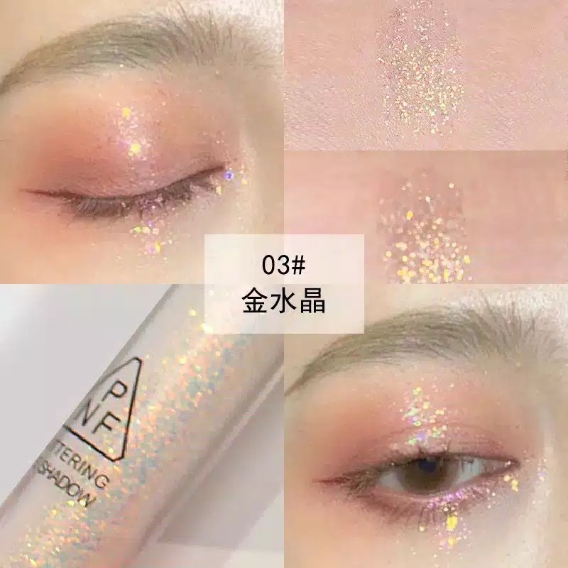 RCS✅ - Eyeshadow cair glitter shimmer eyeliner glitter PNF