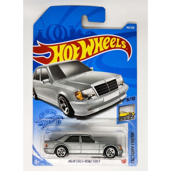 Hotwheels Mercedes Benz 500E Silver