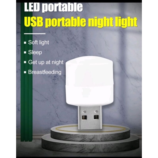 Mini USB Light Lampu Tidur Lampu Baca USB Ms88