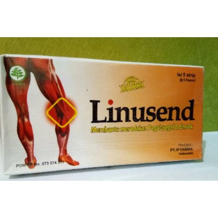 

LINUSEND (MEMBANTU MEREDAKAN PEGAL PEGAL DAN ENCOK) PT.IP.FARMA