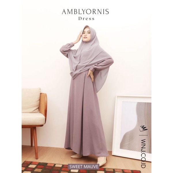 WNJ / AMBLYORNIS DRESS / GAMIS POLOS / DRESS ADEM / GAMIS SYARI / DRESS TERBARU